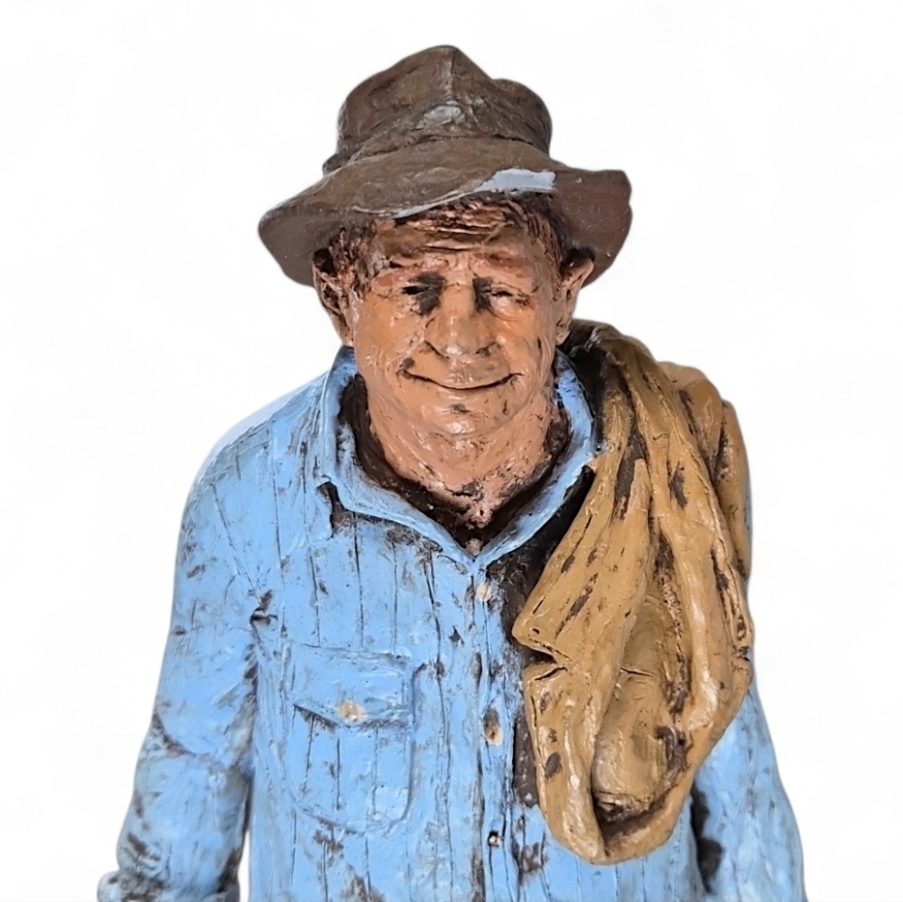 Michael Garman “The Traveler” 1977 Signed Sculpture – Christmas ’88 Edition - Picture 6 of 12